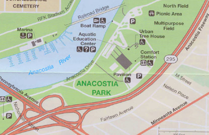 Anacostia Riverwalk Trail Map